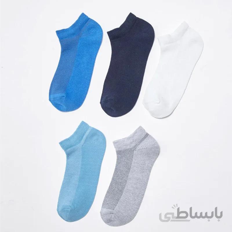 جوراب پسرانه ال سی وایکیکی مدل W14264Z4 مجموعه 5 عددی