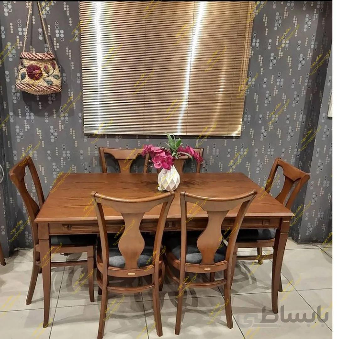 میز ناهار خوری مدل کراواتی