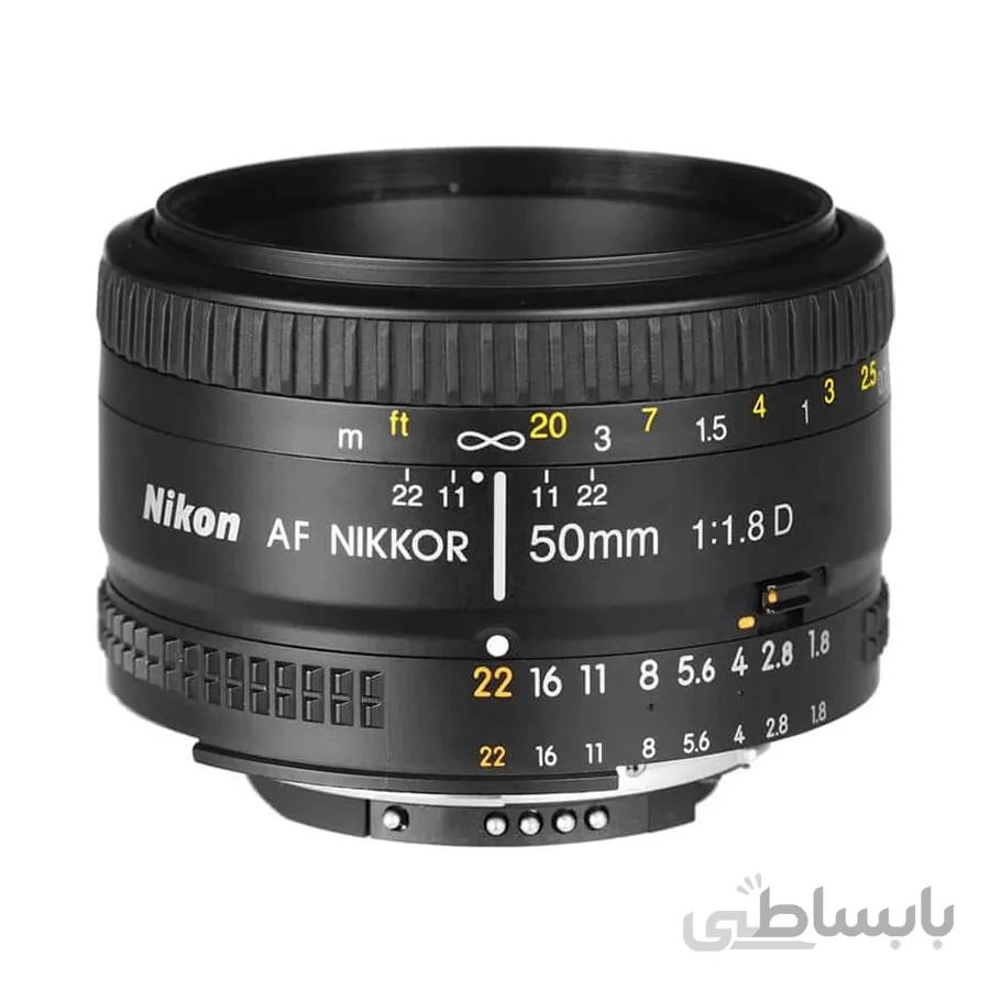 لنز نیکون Nikon AF NIKKOR 50mm f/1.8D ا Nikon AF NIKKOR 50mm f/1.8D
