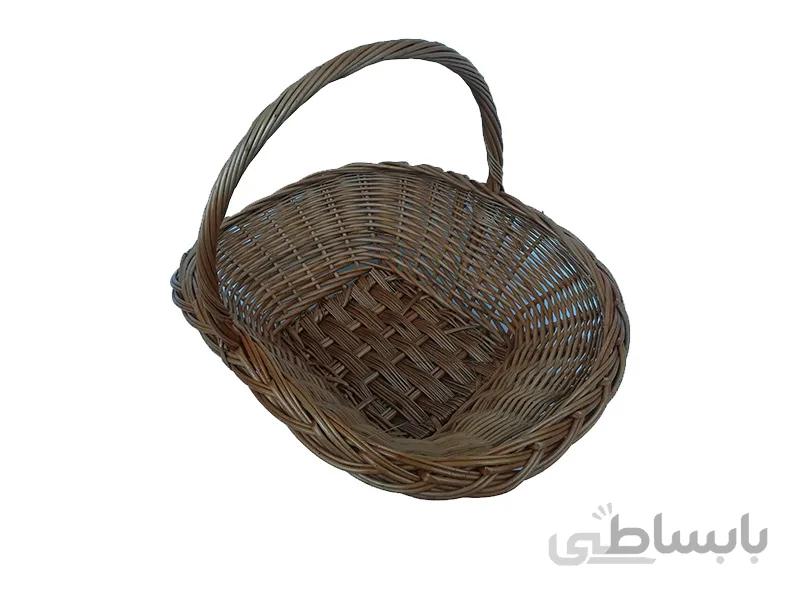 سبد میوه چوبی کد 48