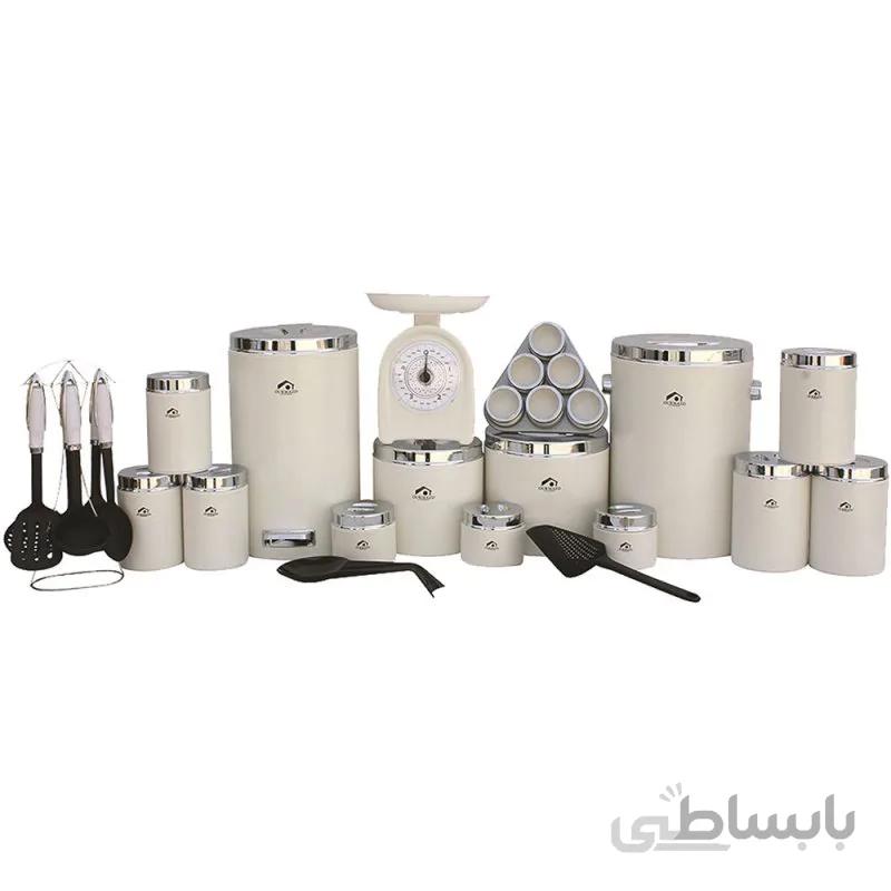 سرویس 30 پارچه کرم درب کروم اورمزد