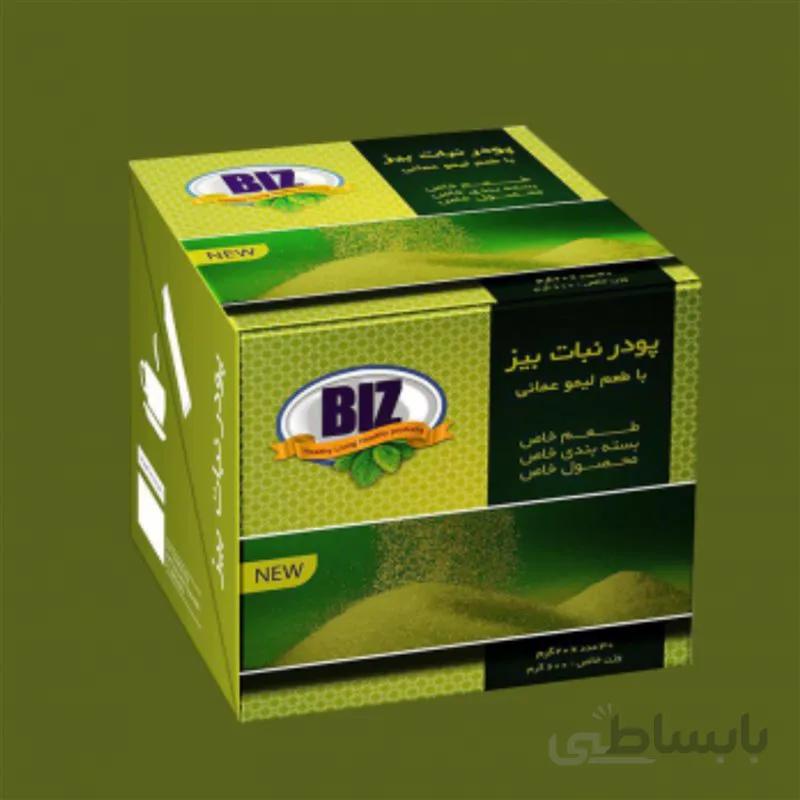 پودر نبات BIZ با طعم لیمو عمانی