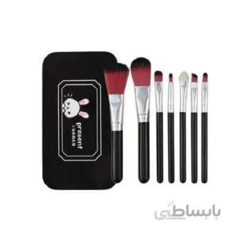 ست برس آرایشی پرزنت مدل 07 مجموعه 7 عددی