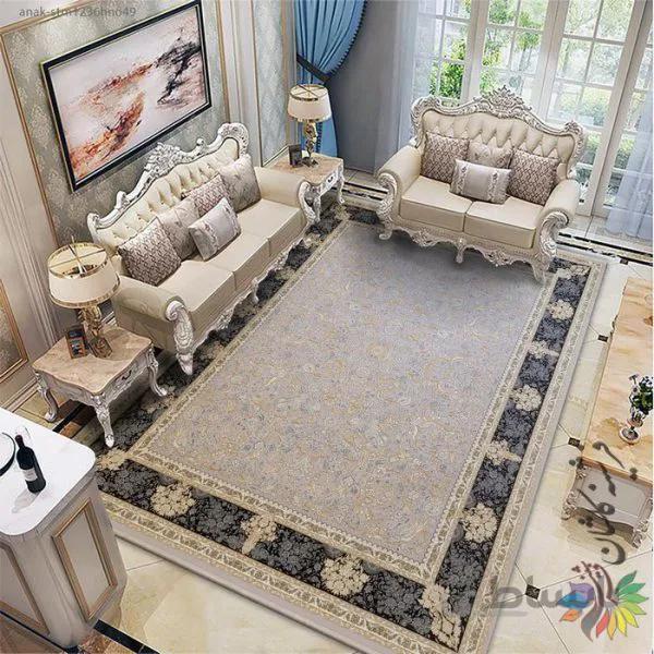 آناک طلاکوب زمینه نقره ای 1200 شانه گل برجسته