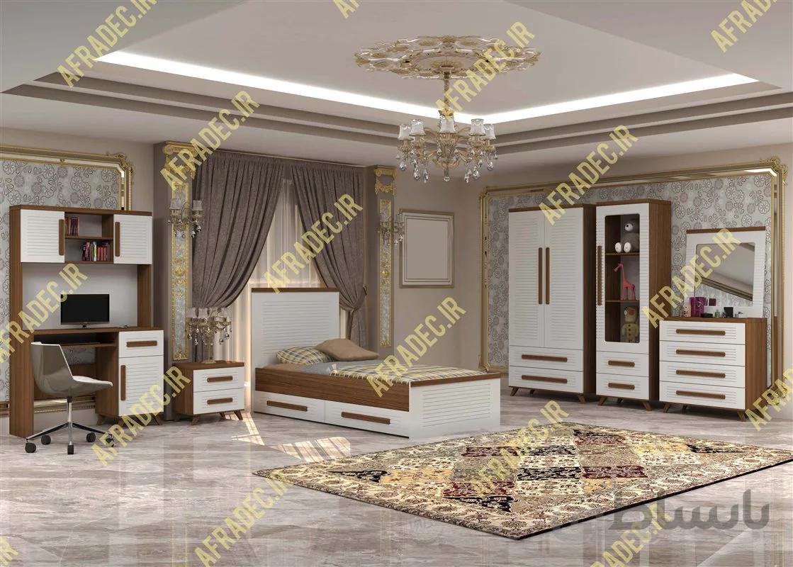 سرویس خواب یکنفره مدل کرکره ای