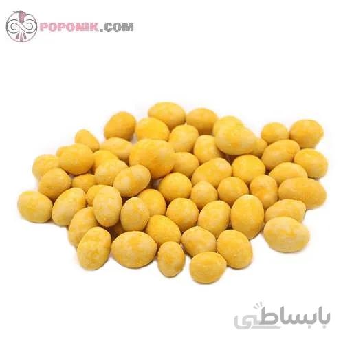 بادام زمینی با روکش کره ای