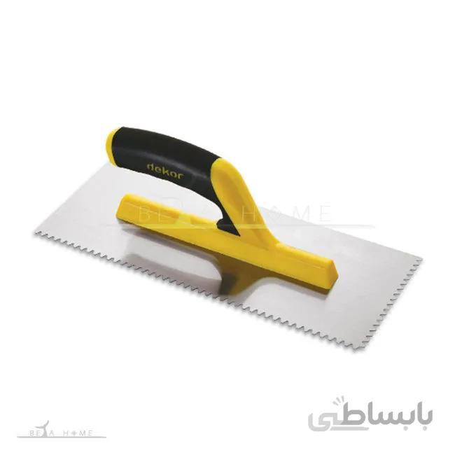 ماله شانه ای مثلثی، دسته پلاستیکی