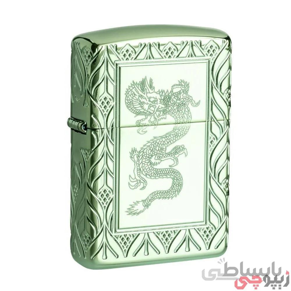 فندک زیپو اصل کد ۴۹۰۵۴ – Original Zippo Elegant Dragon Design