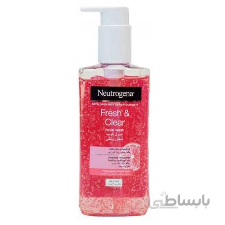 ژل شستشو و روشن کننده نوتروژینا 200 میل Flash & Clear