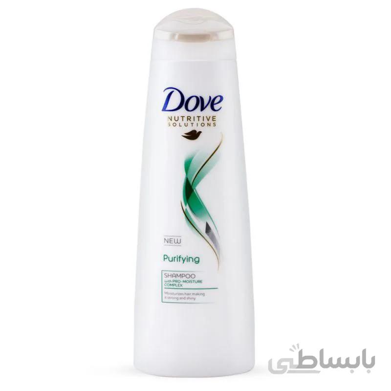 شامپو داو مناسب موهای چرب 400 میلی لیتر ا Dove Purifying Shampoo For Oily Hair 400ml