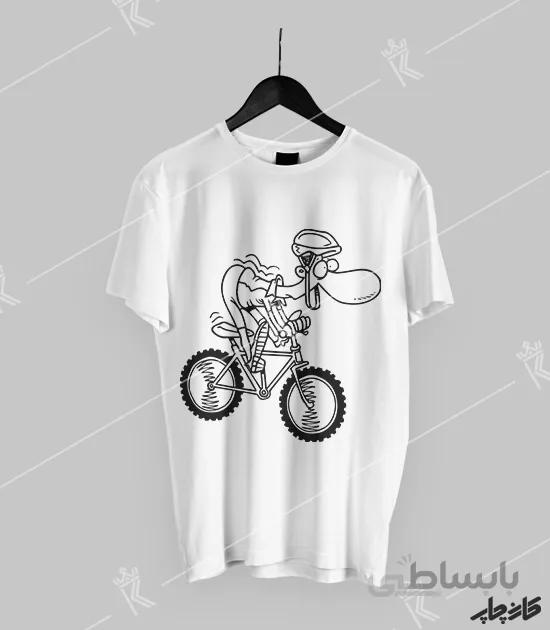 تیشرت عاشق دوچرخه سواری