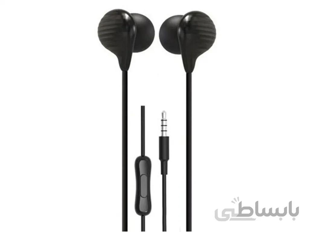 هدفون سیمی با جک 3.5 میلیمتری ایکساو XO music earphon EP16 (مشکی)