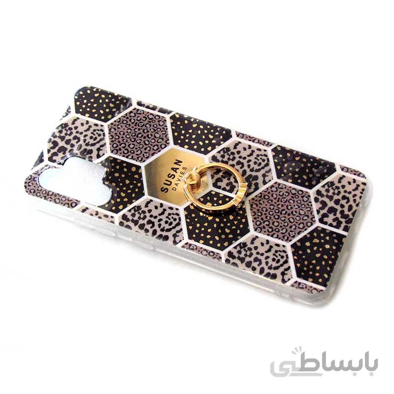 قاب سوپر IMD گلدلاین + هولدر نگین دار سامسونگ Samsung A32 4G کد 10