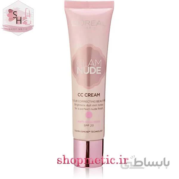 سی سی کرم اوریال glam nude