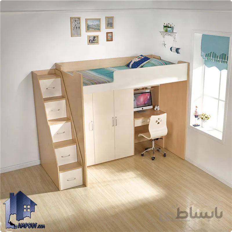 تخت خواب دو طبقه TBJ74