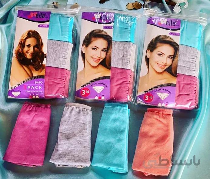 شورت الا ella کد 4804 بسته 3 عددی