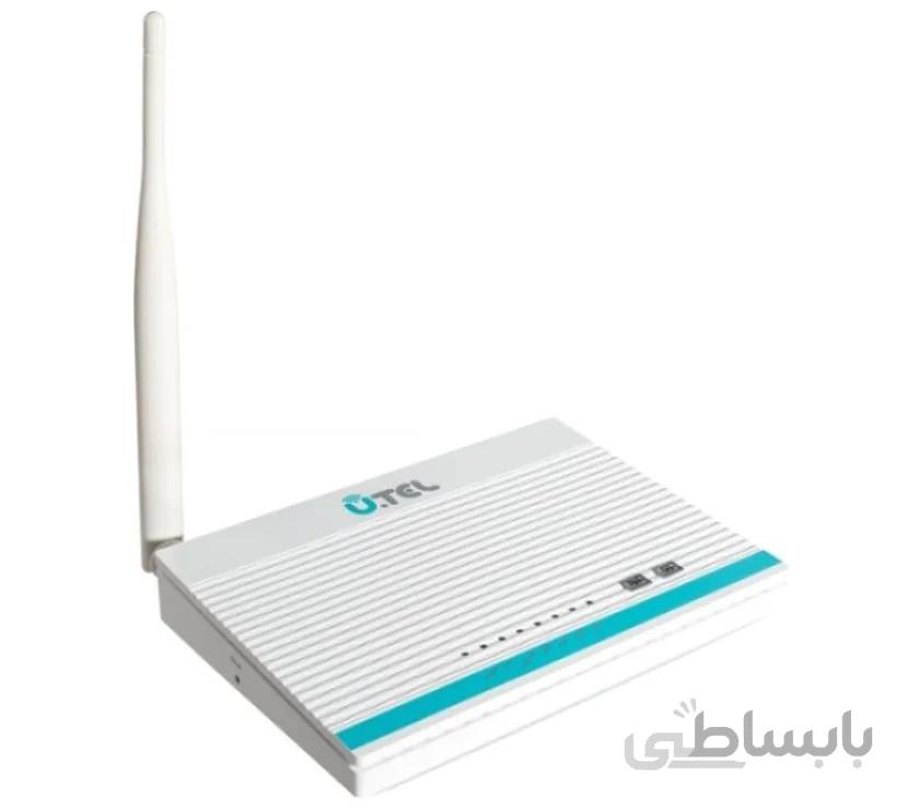 مودم روتر ADSL2 Plus بی سیم یوتل مدل A154 ا U.TEL A154 Wireless ADSL2 Plus Modem Router