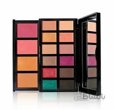 پالت سایه رژ گونه و هایلایتر لانکوم ا Lancome eyeshadow, blush, hilighter and bronzer palette