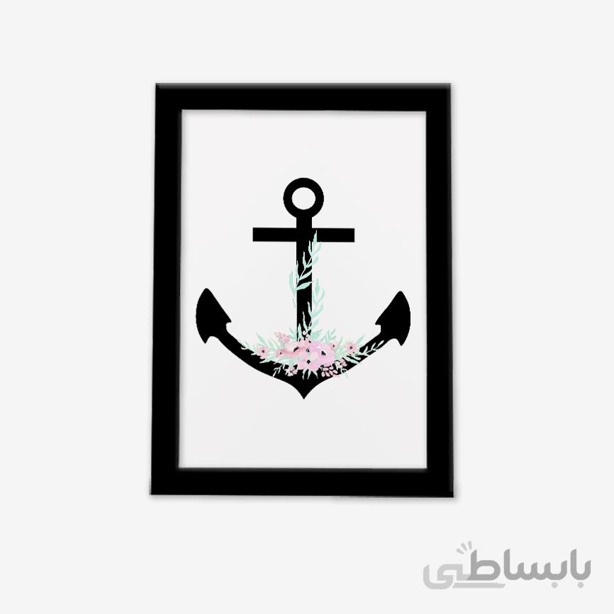 تابلو مدرن فانتزی طرح لنگر