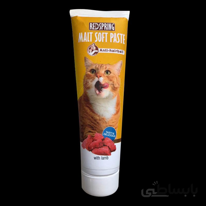 خمیر مالت گربه رداسپرینگ مدل Lamb وزن 100 گرم