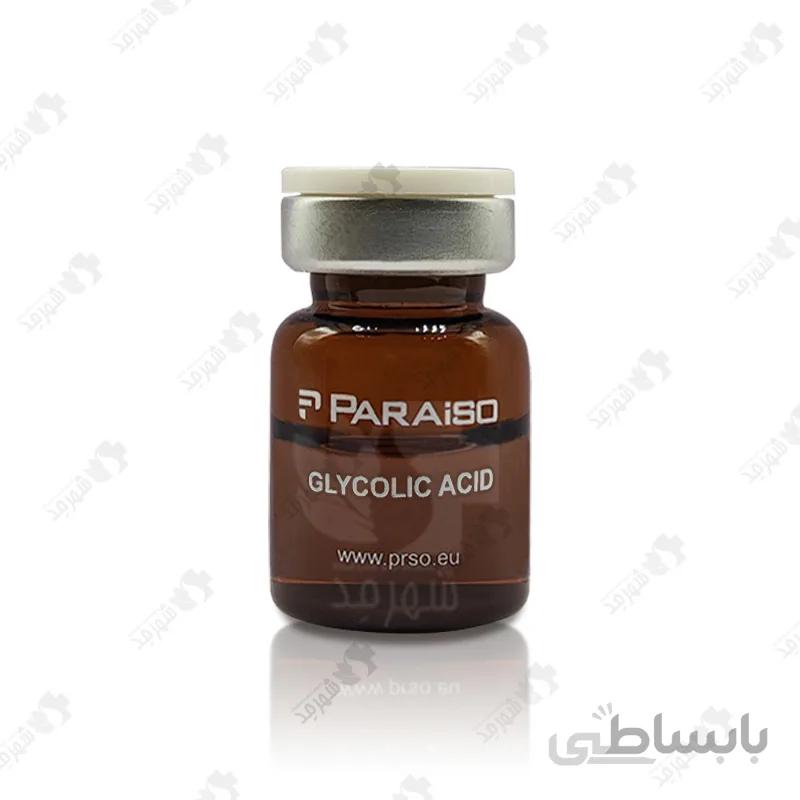 کوکتل مزوتراپی 5 سی سی اسپانیایی پارایزو مدل گلیکولیک اسید Mesotherapy Cocktail Paraiso Gylicolic Acid 5cc