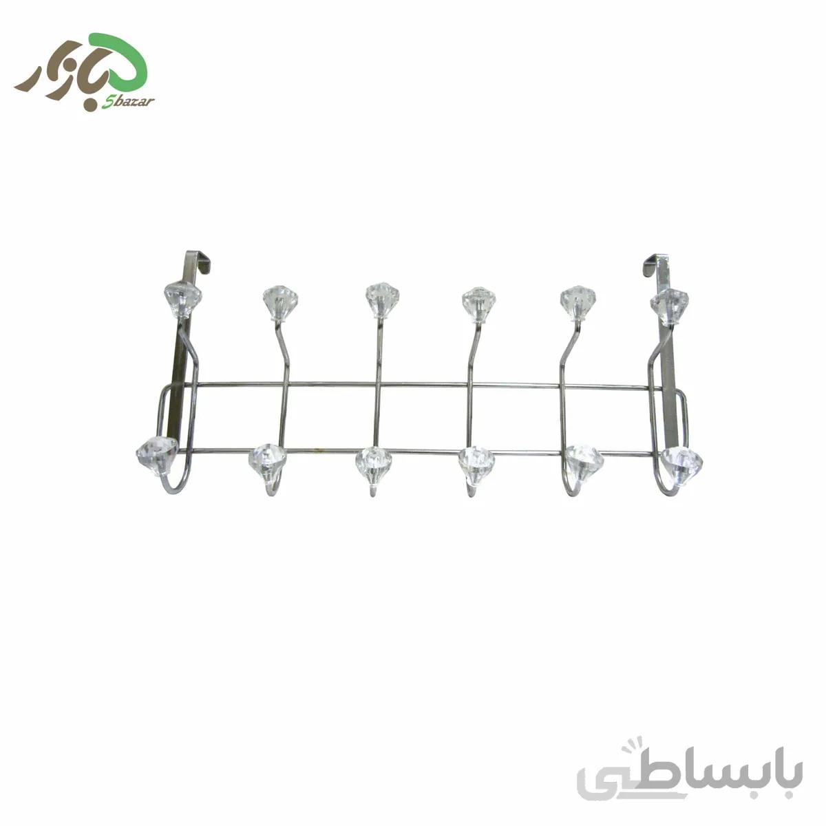 آویز لباس پشت دری مدل الماس