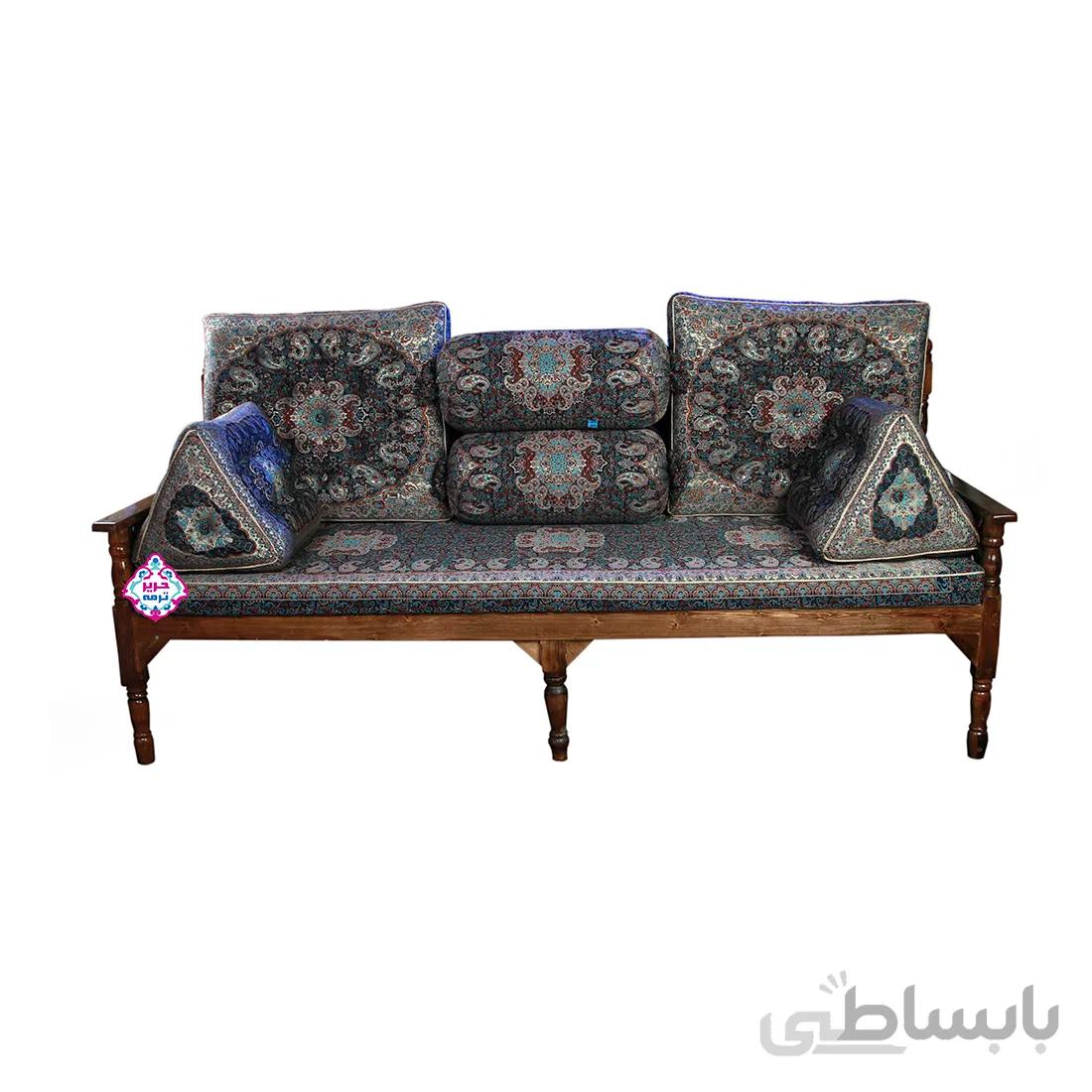 سرویس ۵ تکه شاه نشین کنار مخمل قرمز کد 410520