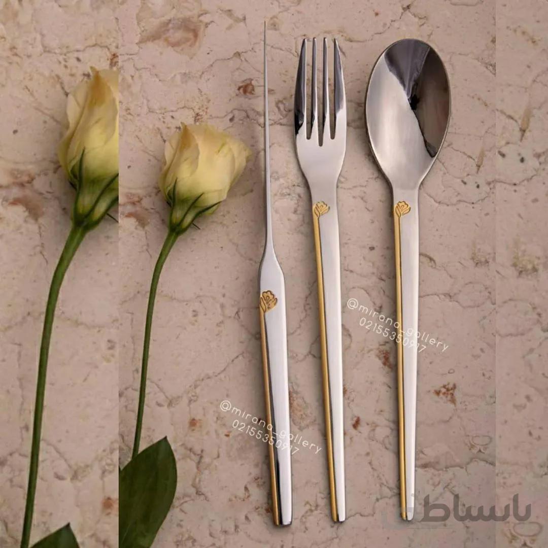 سرویس قاشق چنگال ۳۰ نفره برند نیکولاس مسینا