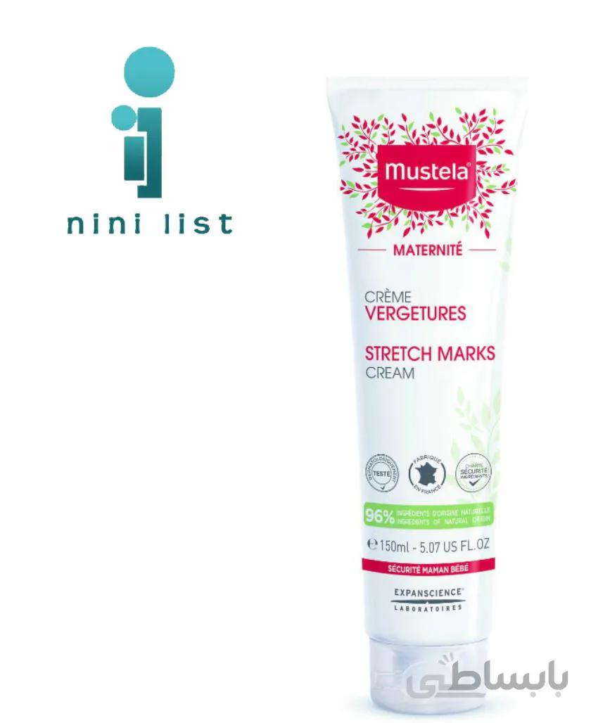 کرم ترک شکم موستلا استرج مارک Mustela