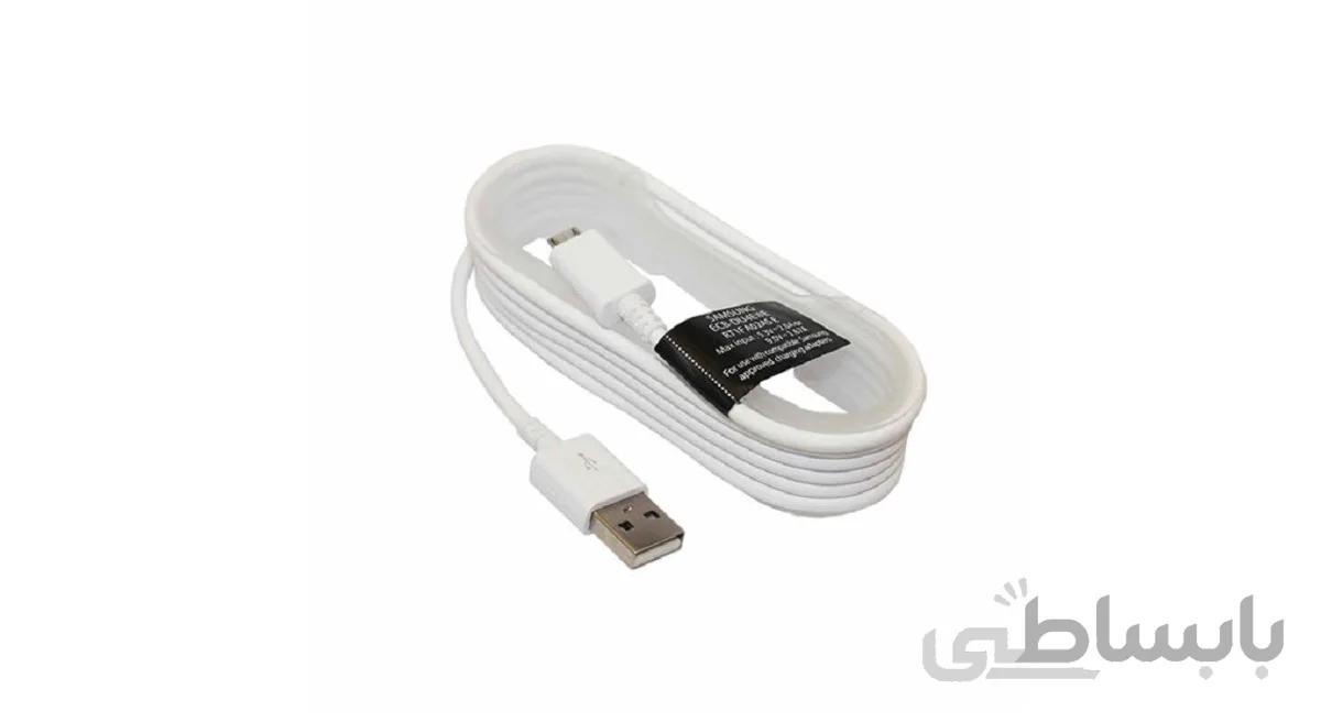 کابل اصلی تبدیل USB به microUSB سامسونگ مدل ECB-DU4EWE طول 1.5 متر ا Samsung ECB-DU4EWE USB To micro USB Original Cable 1.5m