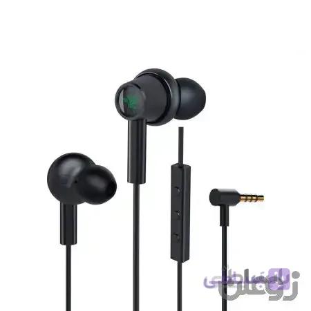 هدفون مخصوص بازی ریزر مدل HAMMERHEAD DUO