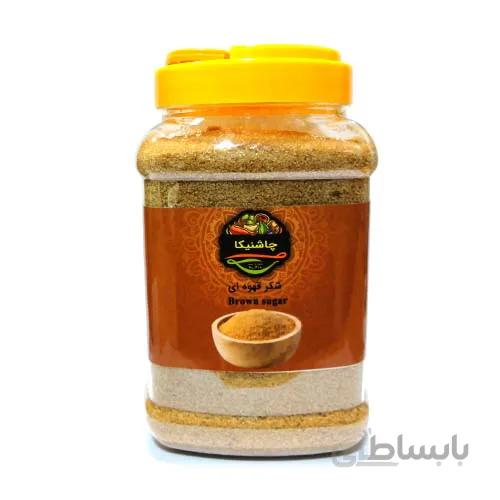 شکر قهوه ای چاشنیکا 1 کیلویی