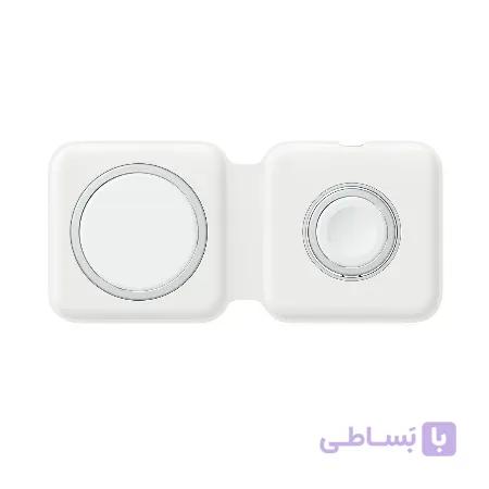 کابل شارژ اورجینال مگ سیف دوگانه اپل مدل MagSafe Duo مناسب برای آیفون، ایرپاد و آی‌واچ