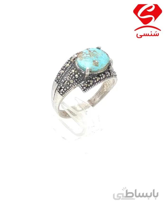 انگشتر نقره فیروزه کد303