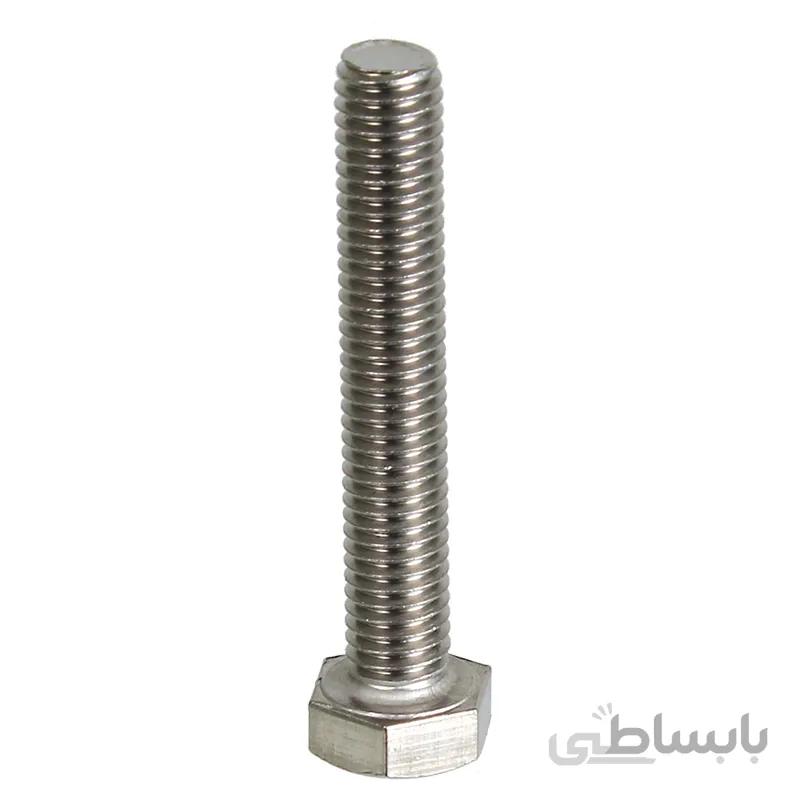 پیچ شش گوش آهنی مدل BPM6-80 بسته 20 عددی