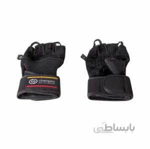 دستکش بدنسازی اشبالت مچ دار چمپکس