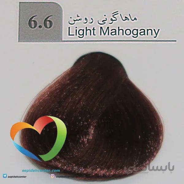 رنگ موی لاکچری دوپیر مدل 6.6 ماهگونی روشن 100 میل | Dupier Hair Color