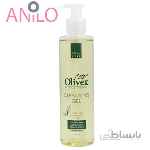 ژل شستشوی صورت الیوکس مخصوص پوست چربGLEANSING GEL حجم 200میل