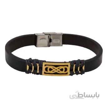 دستبند مردانه مدل چرم کد DP_399