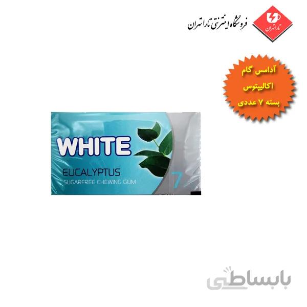 ادامس تب گام وایت اکالیپتوس با گرانول 14 گرمی مینو 7 عددی