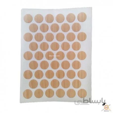 برچسب پیچ ام دی اف طرح چوب