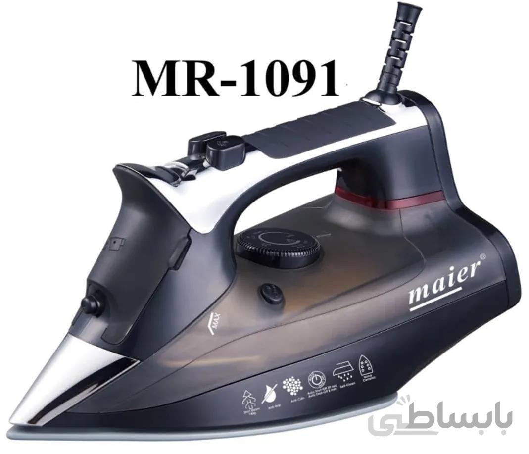 اتو بخار نانو سرامیک حرفه ای هوشمند مایر مدل MR 1091 ا MAIER STEAM IRON MR-1091