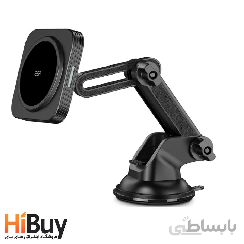 پایه نگهدارنده و شارژر بی سیم ای اس ار مدل HaloLock DWC With MagSafe