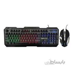 کیبورد و ماوس مستر تک مدل MK9400 ا نوع اتصال: باسیم نوع رابط: پورت USB تعداد کلیدها: 104 عدد ورودی USB: ندارد همراه با ماوس: بله تعداد کلیدهای ماوس: 6 عدد محدوده دقت: 1600 تا 3200 دقت: 3200 کد 503899