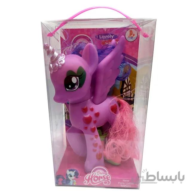 عروسک اسب پونی بالدار موزیکال قلبی My Little Pony_اسباب بازی