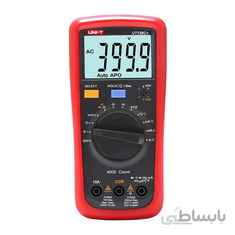 مولتی متر یونیتی + UNI-T 136C