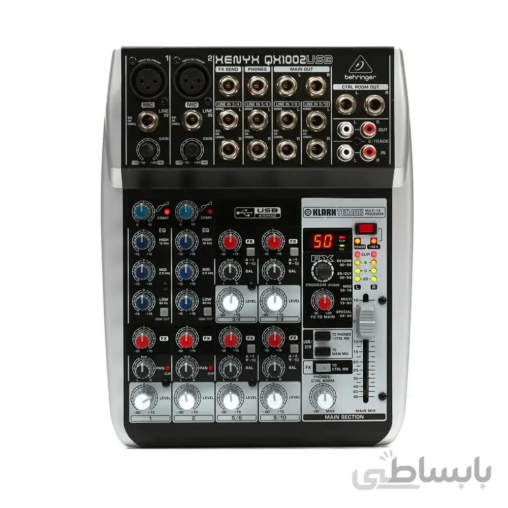 میکسر صدا بهرینگر مدل Xenyx QX1002USB