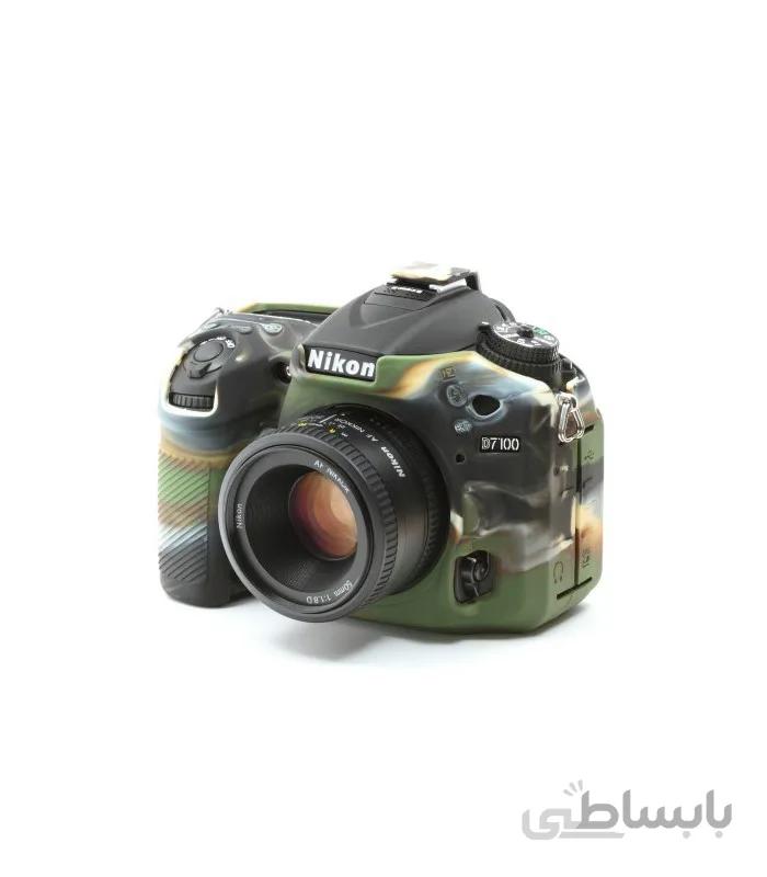 کاور دوربین easyCover مناسب برای نیکون D7200 و D7100 - رنگ سبز ارتشی