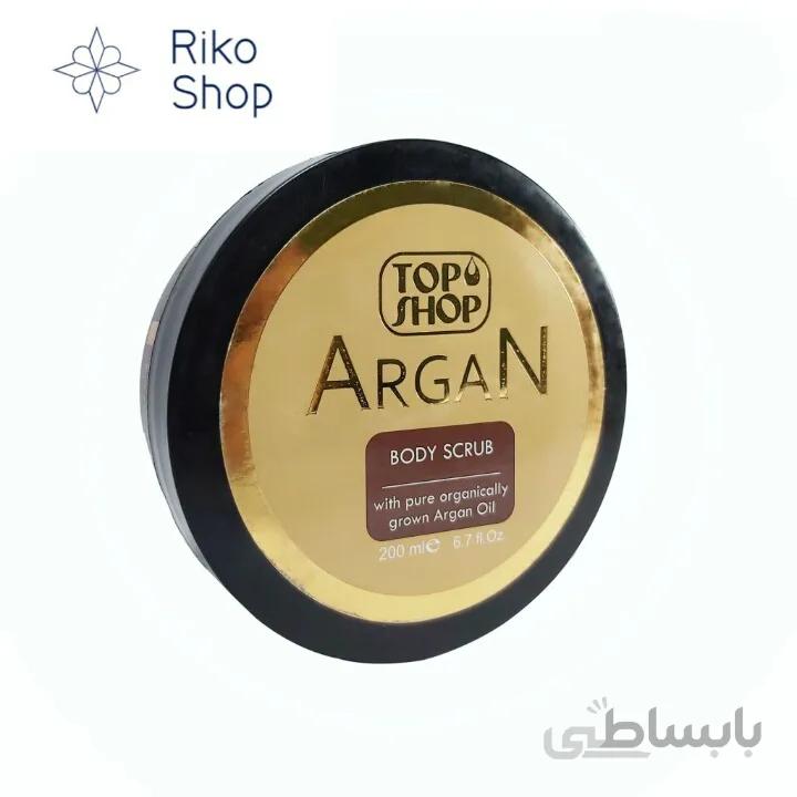 – تاپ شاپ-اسکراب بدن عسلي حاوي روغن آرگان200ميل –