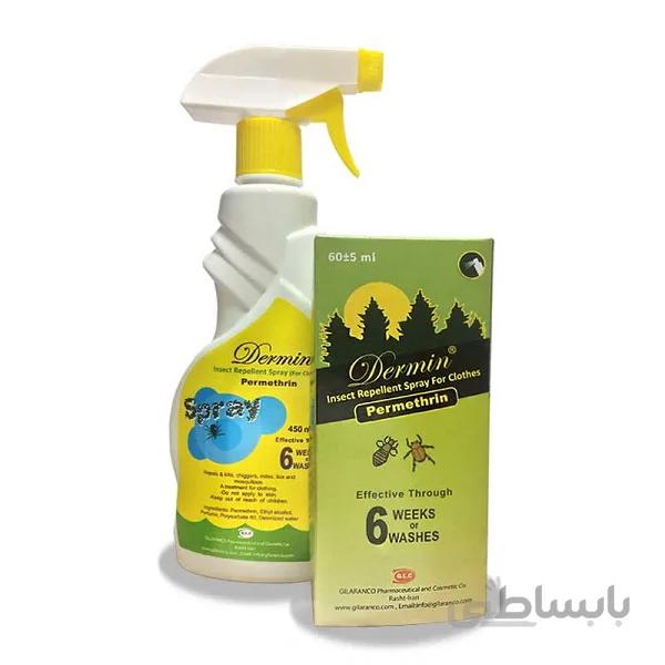 اسپری دافع حشرات Permethrin درمین